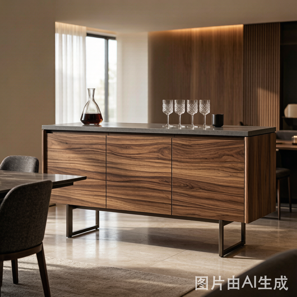 意式轻奢餐边柜